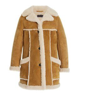 Nili Lotan Toby Shearling Coat Medium
